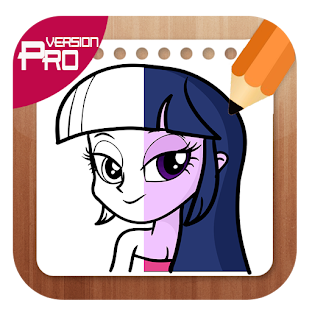 How to Draw Eqüestria Girls characters steps